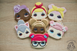 Lol # 4 delig hoofd cookie cutter