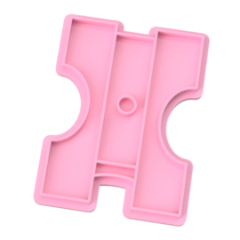 Punteslijper stempel & cookie cutter - 2 delig