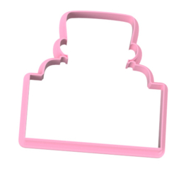 Frankestein naambord cookie cutter (voorbeeld incl.)