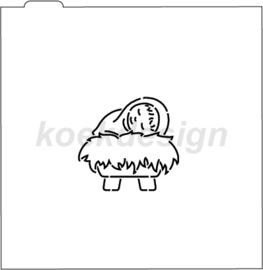 Kerst-groepset PYO hulp stencils (14 delig)