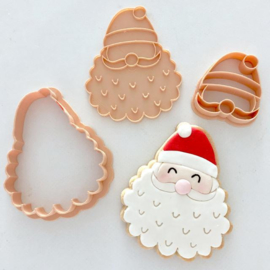 LITTLE BISKUT SANTA CUTTER & EMBOSSER