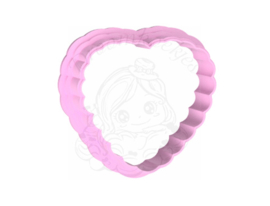 Kartel hartje cookie cutter