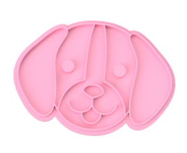 Hondje stempel  & cookie cutter - 2 delig