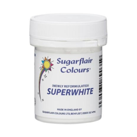 Sugarflair Superwhite Icing Whitener 20g