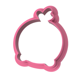 Tsum tsum Olaf cookie cutter & hulp stencil