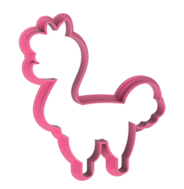 Party lama cookie cutter