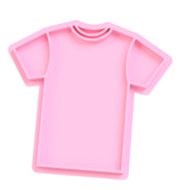 Shirt stempel  & cookie cutter - 2 delig