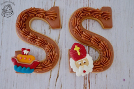 Letter SINT cookie cutter