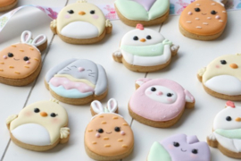 squishmallow - easter schaap cookie cutter