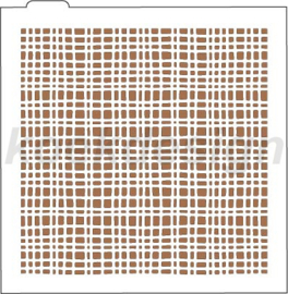 Jute cookie stencil