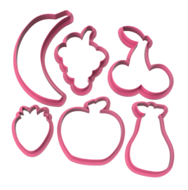 Fruit schaal set  cookie cutter