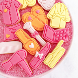 Lipstick  stempel & cookie cutter 2 delig