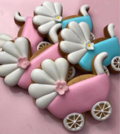 Baby kinderwagen 1 cookie cutter