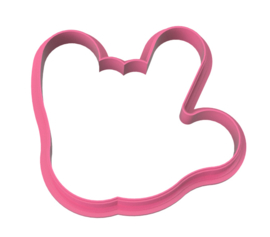 YO hand cookie cutter