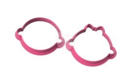 Baby dubbel set cookie cutter