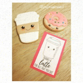 Donut cookie cutter