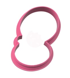 Ballon met touw cookie cutter