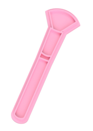 Make up borstel stempel & cookie cutter 2 delig