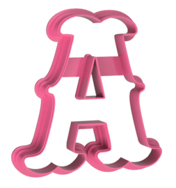 Hele alfabet fantasia 26 letters compleet cookie cutter