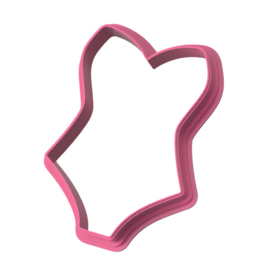 Badpak cookie cutter