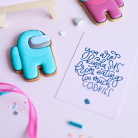 among cookie cutter & hulp stencil