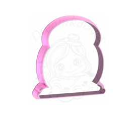 Halloween candy pot cookie cutter