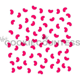 Mini Jelly Beans Stencil