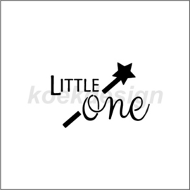 Little one cookie stencil