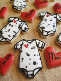 Baby romper cookie cutter