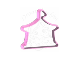 Carrousel tent cookie cutter