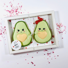 Stickers  "Let's Avo cuddle" per 24 stuks