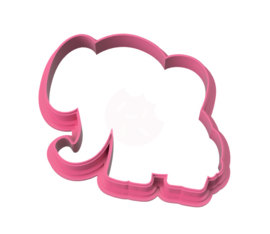 Olifant # cookie cutter & stencil