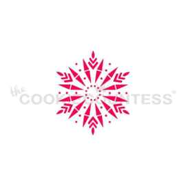 Arrows Snowflake Stencil