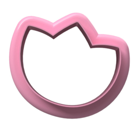 tulp funky knop cookie cutter