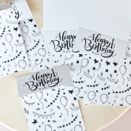 Inlay happy B-day