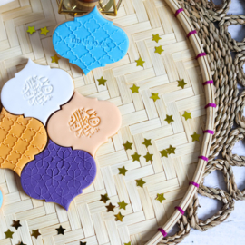 Eid plaque 8 x 7,9 cm cookie cutter