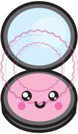 Make-up cookie cutter