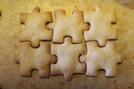 Mister Cookie puzzel set koek-it