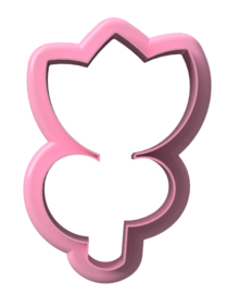 Tulp funky cookie cutter