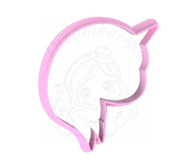 Unicorn pastel cutter & stencil