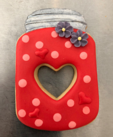 Mason jar  cookie cutter