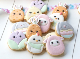 squishmallow - easter schaap cookie cutter