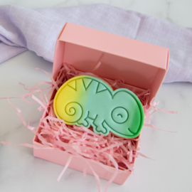 Cameleon stempel  & cookie cutter - 2 delig