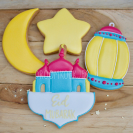Lamp cookie cutter