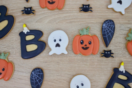 BOO! halloween set cookie cutters 5 delig