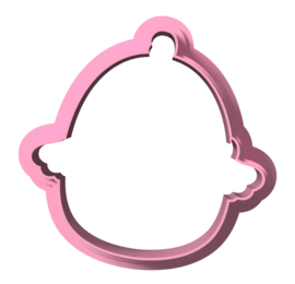 squishmallow - easter kip cookie cutter