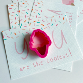 You are the coolest cookie cutter & kaart