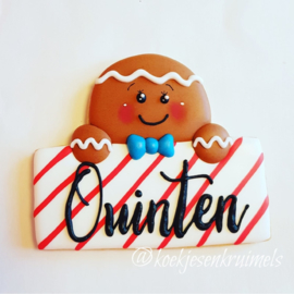 Gingerbread plaque cookie cutter