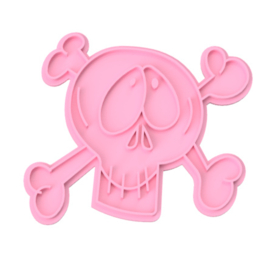 skelet ### stempel & cookie cutter 2-delig XL