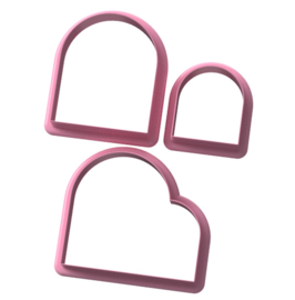 bogen set 3 delig  cookie cutter